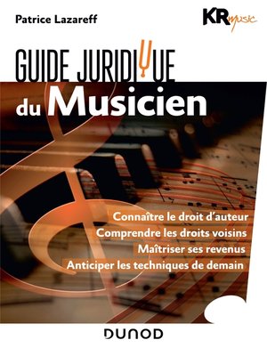 cover image of Guide juridique du musicien